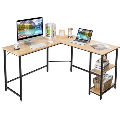 Shaped corner computer desk - corner,