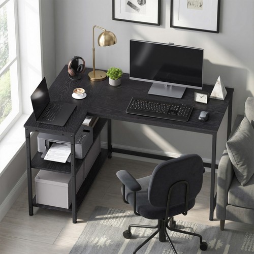 Vasagle shaped corner desk - vasagle,