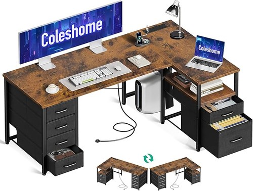 Coleshome computer corner desk - computer,