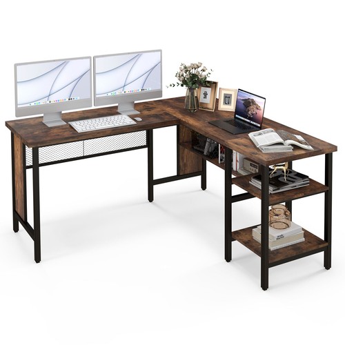 Shaped office desk - l-shaped,