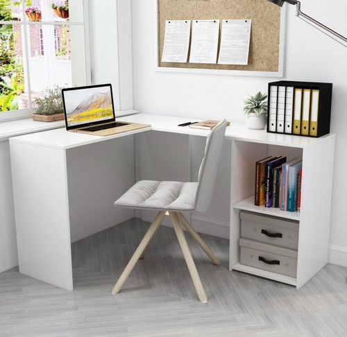 Mondeer white computer - white, desk