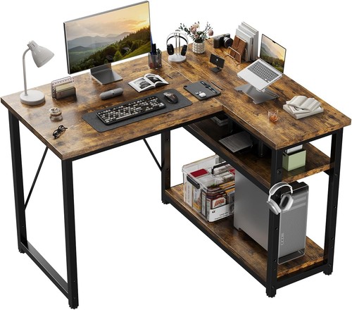 Small shaped desk 100x80cm - small,